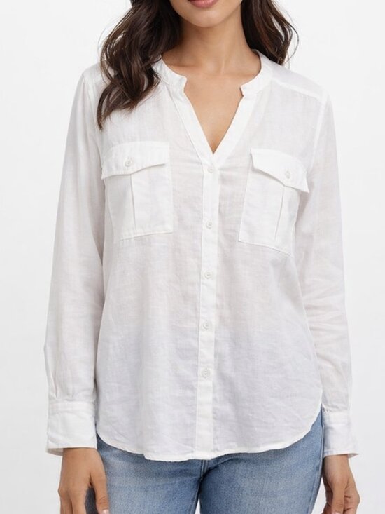 Tommy Bahama Tops - Tommy Bahama. Long Sleeve 100% Linen Coastalina Shirt.